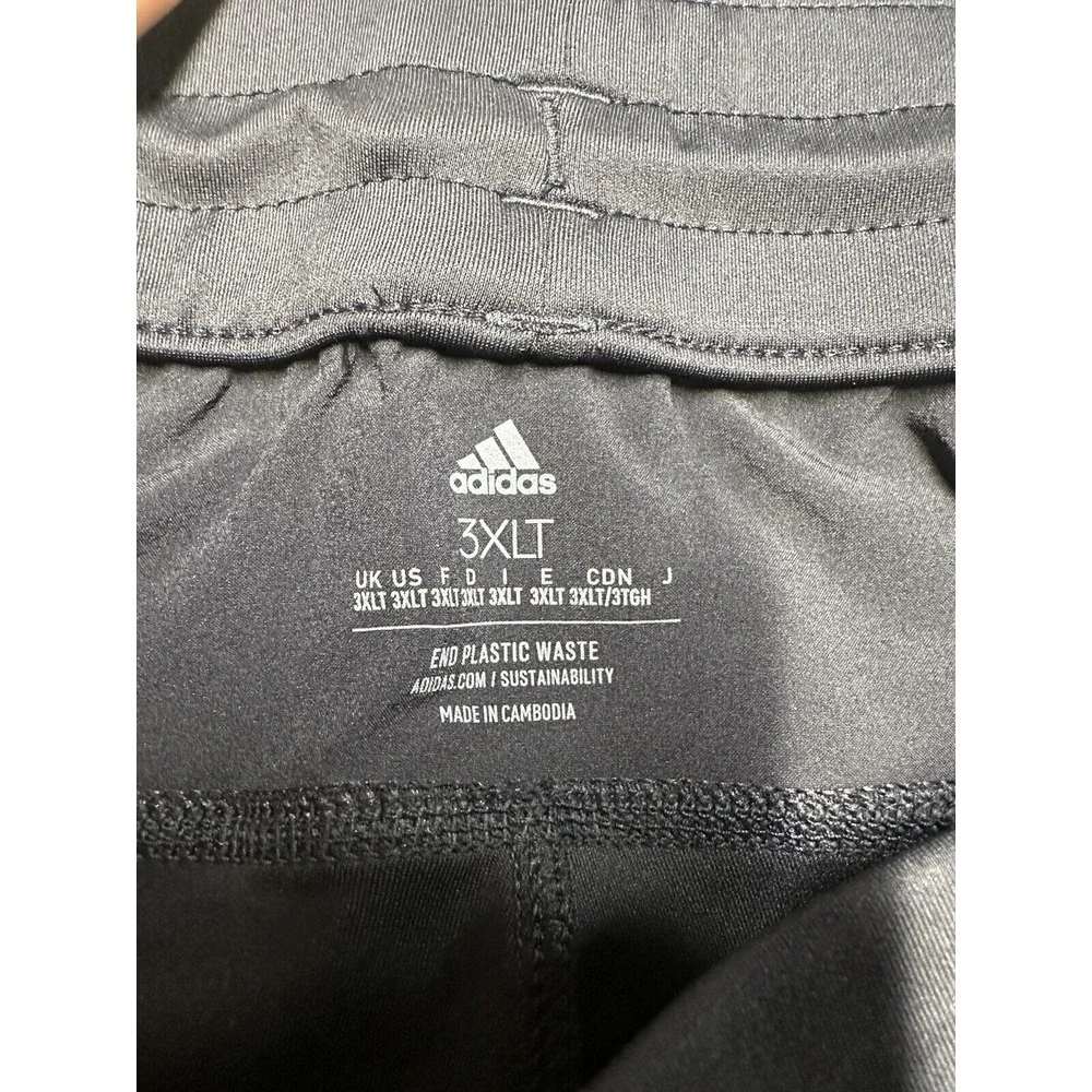 NWT Men's Adidas D4T Pants Gym Running Wind Zip Pocket Slim Fit Tapered Leg 3XLT